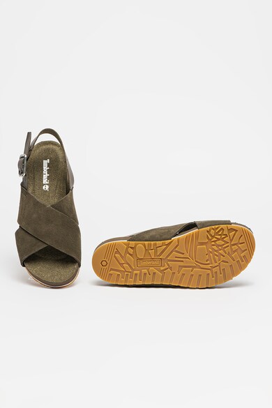 Timberland Sandale de piele intoarsa si piele Malibu Waves Femei