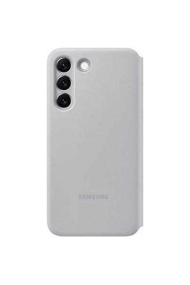 Samsung Husa de protectie  Smart LED View Cover pentru Galaxy S22, Light Gray Barbati