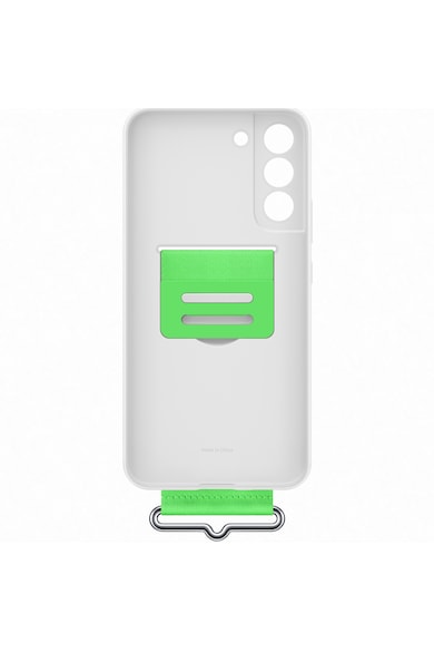 Samsung Husa de protectie  Silicone Cover with Strap pentru Galaxy S22 PLUS Femei