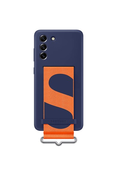 Samsung Husa de protectie  Silicone Cover with Strap pentru Galaxy S21 FE 5G Barbati
