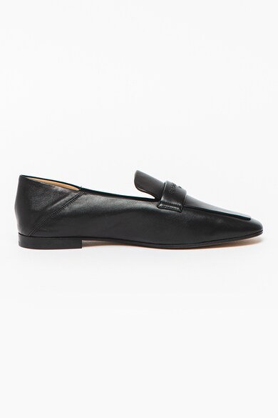 Emporio Armani Pantofi loafer din piele cu logo in relief Femei