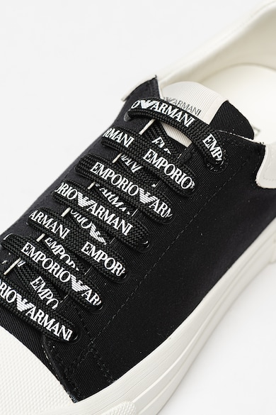 Emporio Armani Спортни обувки с импрегнирана кожа Мъже