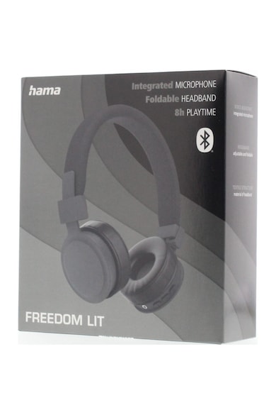 Hama Casti Audio On Ear Pliabile Fresh 'n Rebel Freedom Lit, Wireless, Bluetooth, Microfon, Autonomie 8 ore Femei