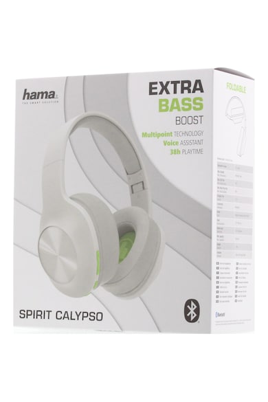 Hama Casti Audio Over the Ear Pliabile  Spirit Calypso, Wireless, Bluetooth, Microfon, Autonomie 38 de ore Femei