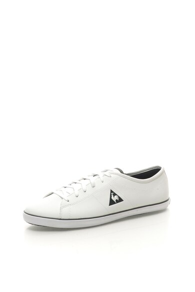 Le Coq Sportif Tenisi albi cu accente gri Slimset S Barbati