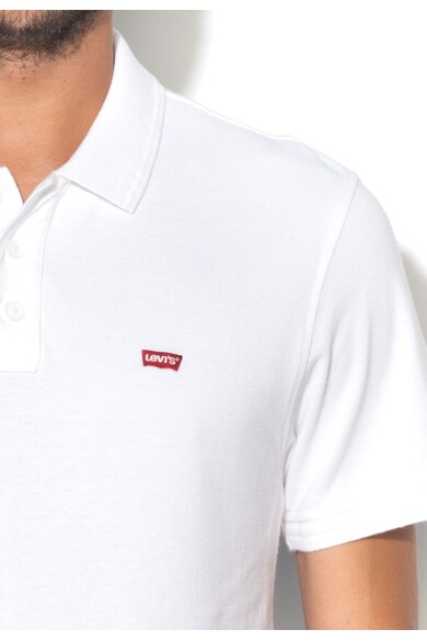 Levi's Tricou polo alb cu logo Barbati