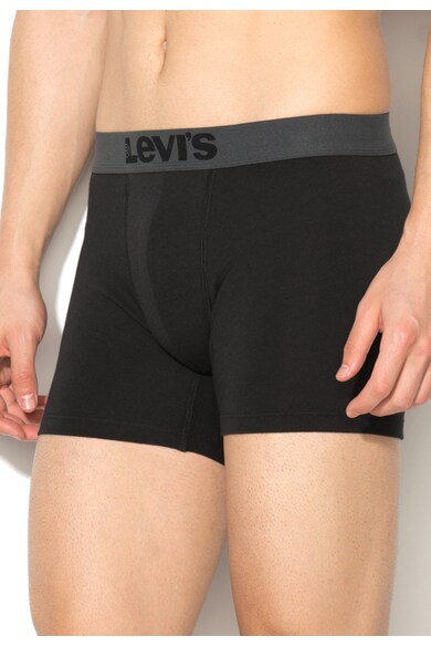 Levi's Set de boxeri negri - 2 perechi Barbati