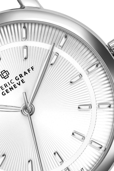 Frederic Graff Овален часовник с иноксова верижка Жени