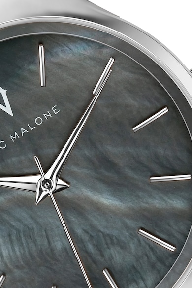 Marc Malone Иноксов часовник с мрежеста верижка Жени