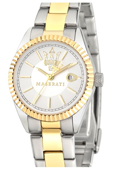 Maserati ezüst és arany óra női