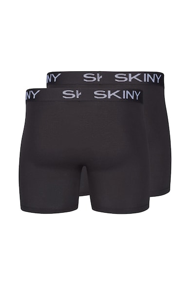 Skiny Set de boxeri cu banda logo in talie - 2 perechi Barbati