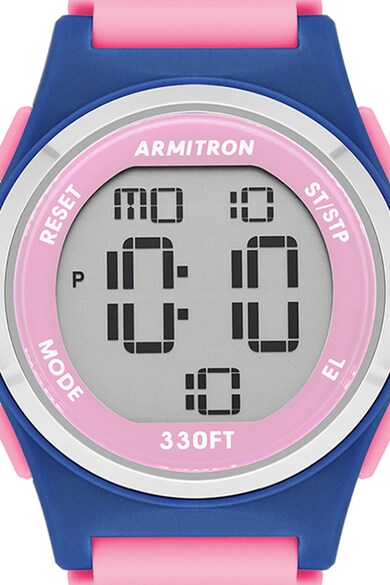 Armitron Дигитален часовник със силиконова каишка Жени