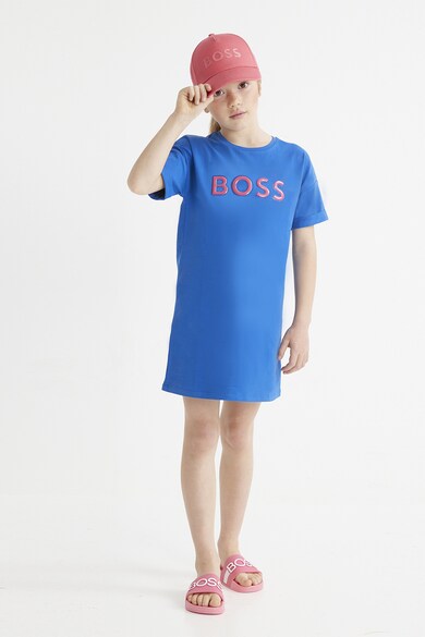 BOSS Kidswear Рокля тип тениска с лого Момичета