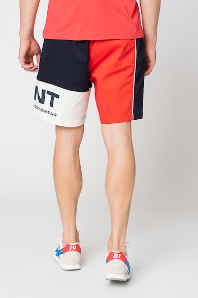 Gant Къс панталон Retro Shield с дизайн с цветен блок Мъже