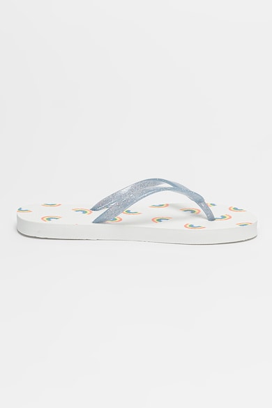 GAP Papuci flip-flop cu aspect stralucitor Fete