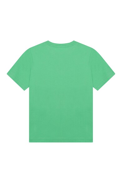 BOSS Kidswear Тениска с овално деколте и контрастно лого Момчета