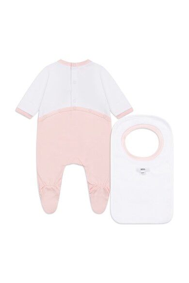 BOSS Kidswear Гащеризон с ританки и лигавник - 2 части Момичета