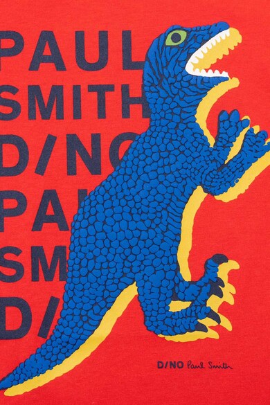 Paul Smith Dinoszauruszmintás pamutpóló Fiú