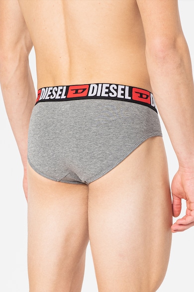 Diesel Set de chiloti cu banda logo contrastanta Andre - 3 perechi Barbati