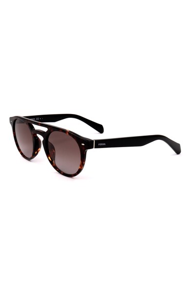 Fossil Ochelari de soare pantos-aviator cu aspect tortoise Barbati