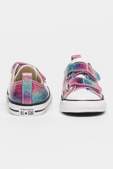 Converse Спортни обувки Chuck Taylor All Star 2V Glitter Drip с велкро Момичета