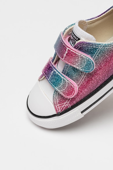 Converse Спортни обувки Chuck Taylor All Star 2V Glitter Drip с велкро Момичета