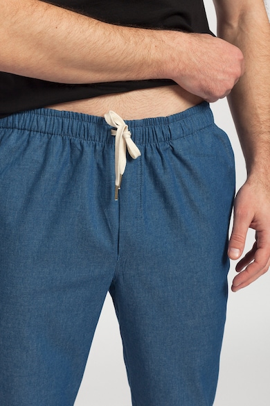 Sofiaman Домашен панталон Victor от шамбре със скосени джобове Мъже
