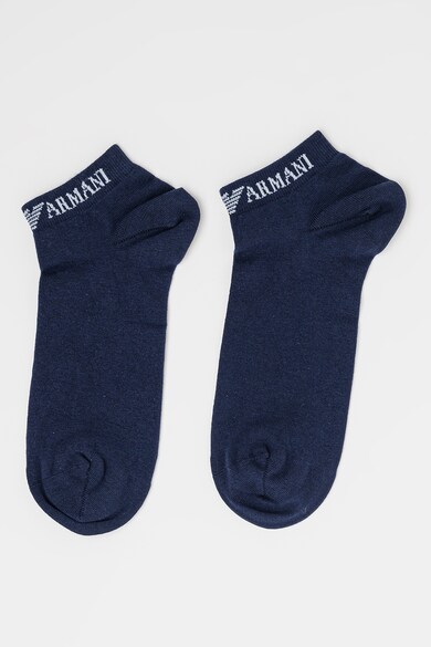 Emporio Armani Underwear Set de sosete scurte cu model logo - 3 perechi Barbati