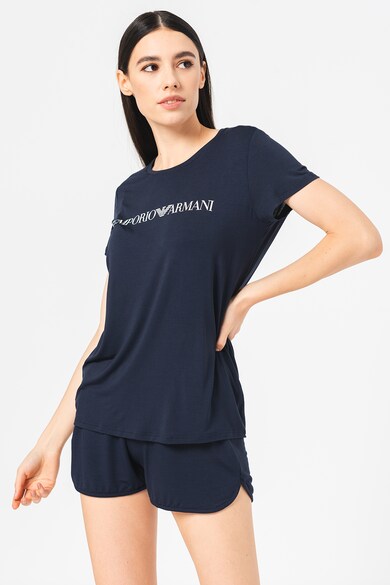Emporio Armani Underwear Домашна тениска с лого Жени