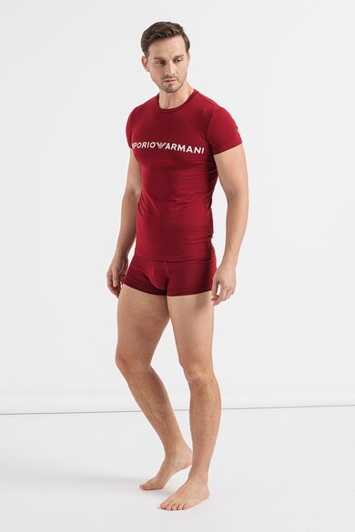 Emporio Armani Underwear Logómintás póló és boxer szett férfi