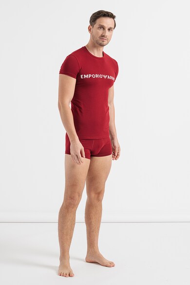 Emporio Armani Underwear Домашна тениска и боксерки с лого Мъже