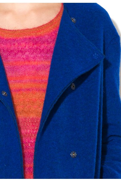 United Colors of Benetton Királykék Gyapjú Tartalmú Kabát női
