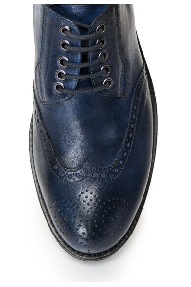 Zee Lane Collection Pantofi brogue bleumarin din piele Barbati