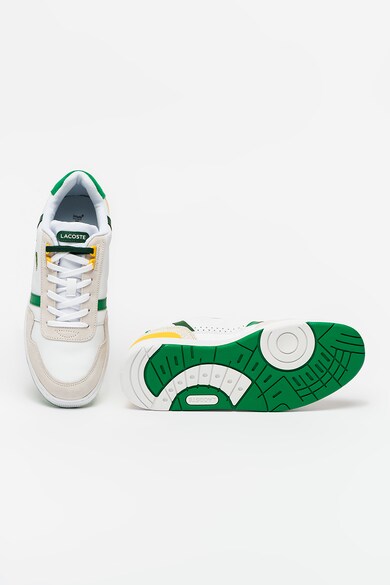 Lacoste Pantofi sport de piele si piele ecologica cu garnituri de piele intoarsa T-Clip Barbati