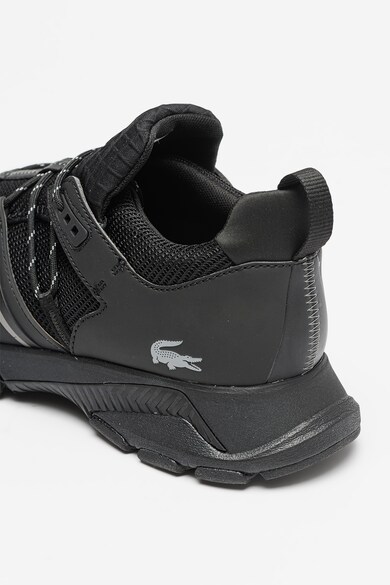 Lacoste Pantofi sport de piele ecologica si material textil Barbati