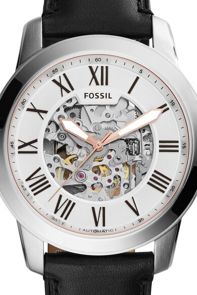 Fossil Часовник Grant с видим механизъм Мъже
