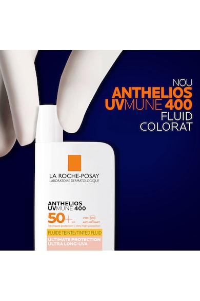 La Roche-Posay Флуид за лице La Roche Posay ANTHELIOS UV-MUNE 400 SPF 50+, С цвят, 50 мл Жени