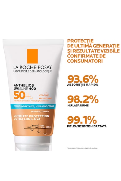 La Roche-Posay La Roche Posay ANTHELIOS UV-MUNE 400 Színezett hidratáló arckrém, SPF 50+, 50 ml férfi