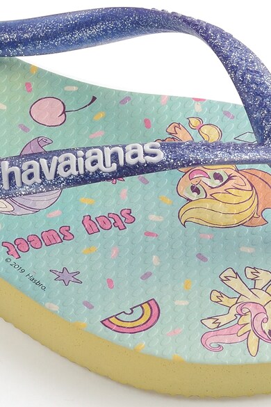 Havaianas Csillámos hatású flip-flop gumipapucs Lány