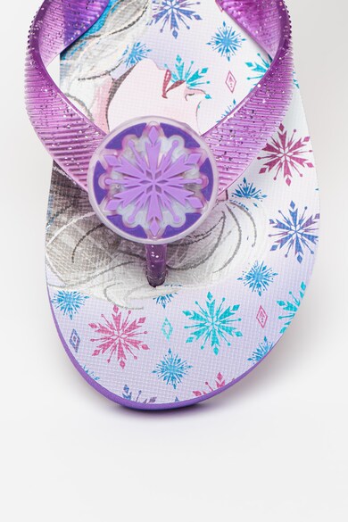 Walt Disney Papuci flip-flop cu imprimeu Frozen Fete