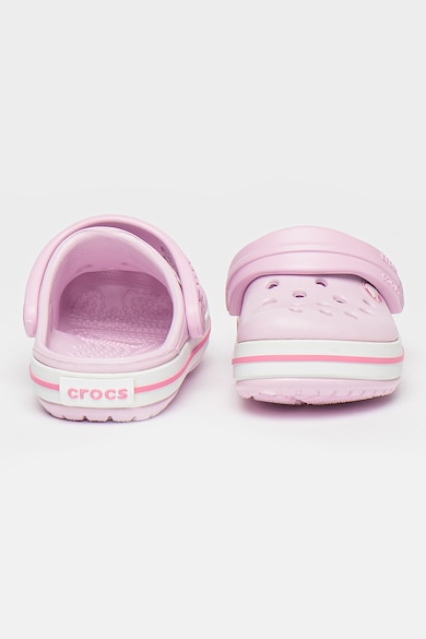 Crocs Crocband sarokpántos papucs kontrasztos csíkokkal Lány