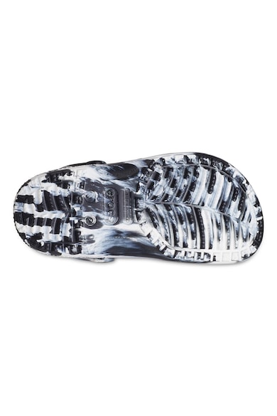 Crocs Saboti slingback cu imprimeu abstract Classic Marble Fete