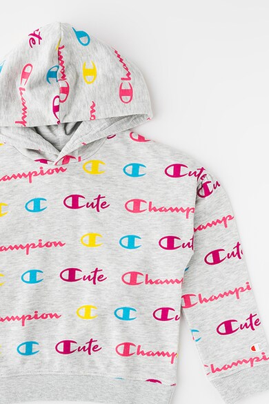 Champion Cute cipzáros kapucnis pulóver logóval Lány