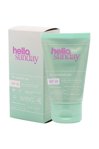 Hello Sunday SPF 50 Napvédő ásványi arckrém, 50 ml női