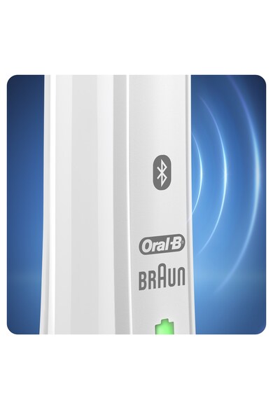 Oral-B Periuta de dinti electrica  Smart 4 4000 Cross Action, 40000 pulsatii/min, 8800 oscilatii/min, Curatare 3D, 3 programe, 2 capete, Bluetooth Femei