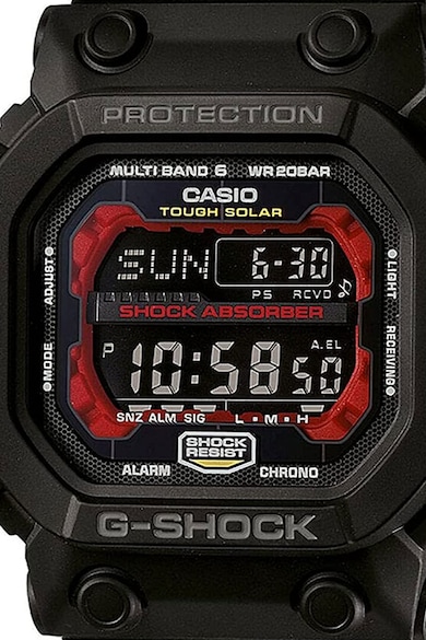 Casio Дигитален часовник G-Shock с каишка от смола Мъже