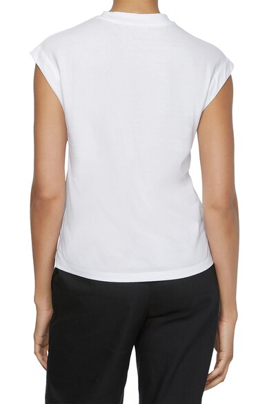 CALVIN KLEIN Liquid Touch kényelmes fazonú póló rövid ujjakkal női