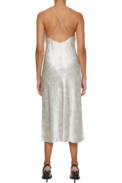 CALVIN KLEIN Сатинирана рокля с тънки презрамки Жени