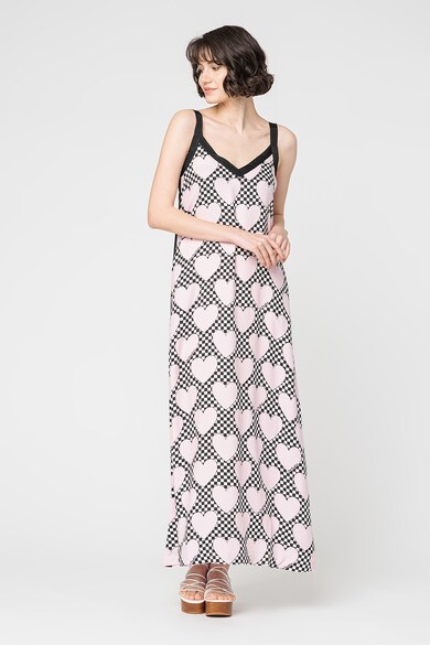 Love Moschino Rochie maxi lejera cu bretele late Femei