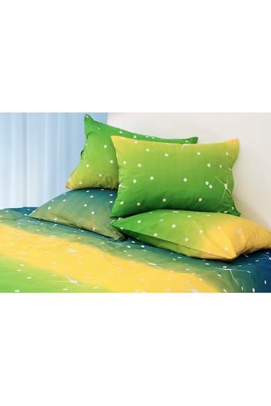 Heinner Home Kétszemélyes ágyneműhuzat, pamut, 6 darabos, 144TC, Green Stars női